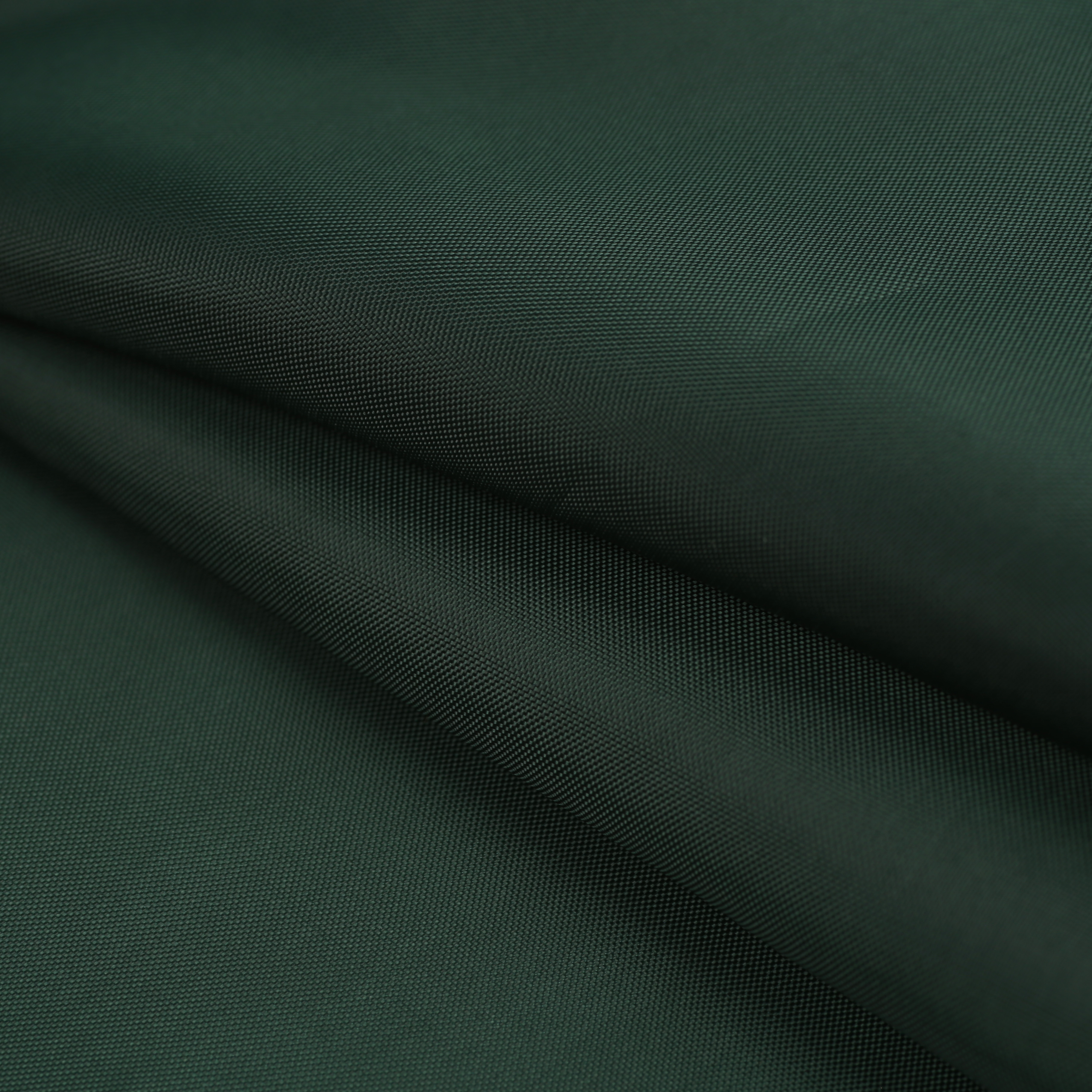 Ткань подкладочная 190T 56гр/м2, 100пэ, 150см, антистатик, зеленый темный/S890, (50м) KS1