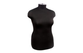 манекен женский р52 (104-84-110) мягкий цв чёрный купить по цене 9266 руб - в интернет-магазине Веллтекс | Уфа
