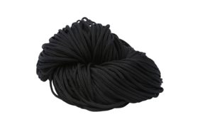 шнур для одежды круглый цв черный 5мм (уп 100м) 5-02 купить по 1.95 для тактического снаряжения в Уфе 