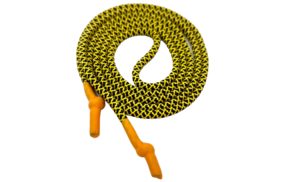 шнур круглый 5мм цв желто-черный оранжевый декор наконечник узел (длина 135см) купить по цене 60 руб для домашнего шитья - в интернет-магазине Веллтекс | Уфа
