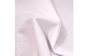 бязь клеевая сплошная рубашечная 150г/м2 цв белый 112см (рул 50м) danelli s3e150 купить по 250 - в интернет - магазине Веллтекс | Уфа
.