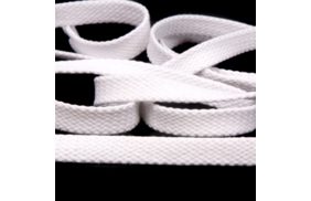 шнур для одежды плоский 15мм, 100хб, белый/101 (катушка 50м) bombacio купить по 13.5 - в интернет - магазине Веллтекс | Уфа
.