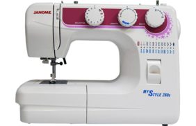 бытовая швейная машина janome my style 280s купить по доступной цене - в интернет-магазине Веллтекс | Уфа
