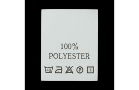 с102пб 100%polyester - составник - белый (уп 200 шт.) купить по цене 150 руб - в интернет-магазине Веллтекс | Уфа

