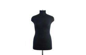 манекен женский р48 (96-75-102) мягкий цв чёрный купить по цене 9266 руб - в интернет-магазине Веллтекс | Уфа
